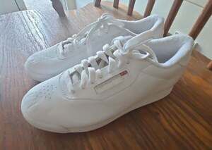 Reebok Women's Princess Classic White Athletic Sneakers